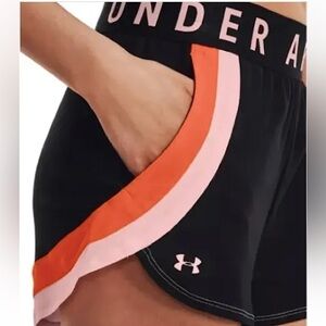 🔴 NWT Under Armour Women’s Play Up 3.0 Stripe Shorts Sz XS